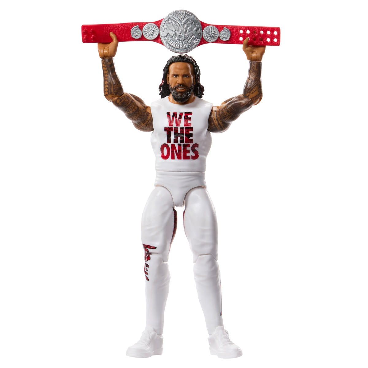 WWE Main Event Series Champions 15 cm Action Figure Jimmy Uso Figures + Belt