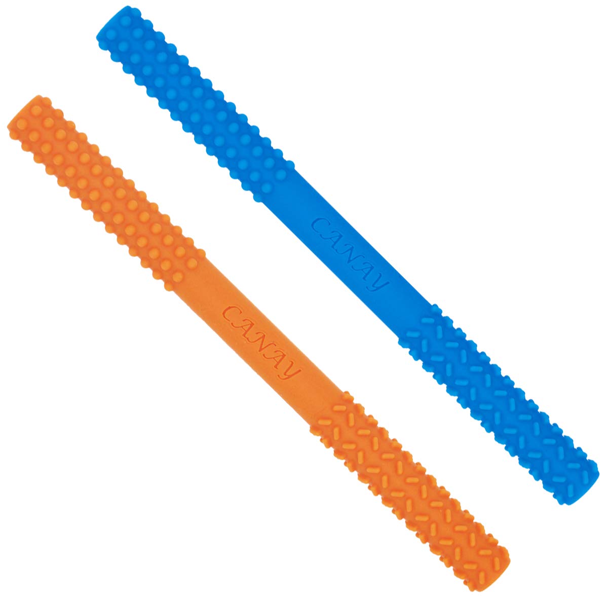Hollow Chew Tubes Sensory Chew Toys for Autistic Children(2 Pack), Alt. to Chew Necklaces for Sensory Kids, Teething, Oral Motor Stimulation, ADHD