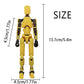 Yewmow Assembly Completed 2026 Upgrade Titan 13 Action Figure,Robot 13 Action Figures,3D Printed Multi Jointed Movable,Nova 13 Action Figure Set,Desk