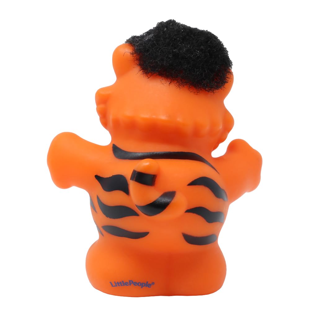 Fisher-Price Replacement Part for Collectible Little People Noah's Ark, Zoo or Circus Playset K0725 - Replacement Orange and Black Stripe Tiger Figure