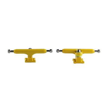 NOAHWOOD Fingerboards Parts Professional Prince II Trucks (34mm) + Update Self-Locking Nuts (Yellow)