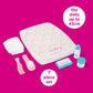 Casdon Baby Huggles Changing Mat Set. Dolls Changing Mat for Children Aged 3+. Includes Reusable Nappy, Brush, Pretend Talc and More