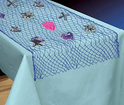 Disney Descendants 3 Fish Net Table Runner - 50" x 65", 1 Kit