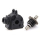 lahomia Wltoys RC Car 2 Pair Plastic Housing Cover Shell and Metal Differential,Retrofit and Upgrade Accessories for 144001,124018,124019 Models