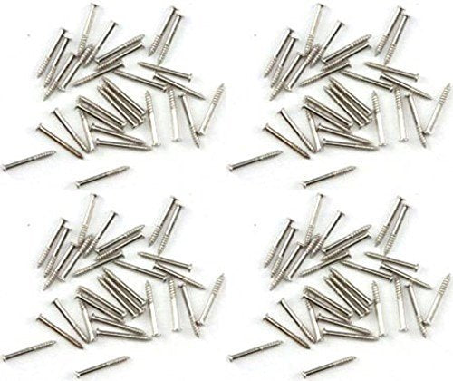 Melody Jane Dollhouse 1/4in Brads Mini Nails Satin Nickle Miniature Accessory