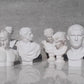 AirAds Dollhouse Miniature Statue Resin Bust White Sculpture of Lucius Junius Brutus Roman Politician Historical Figure Dollhouse Accessories