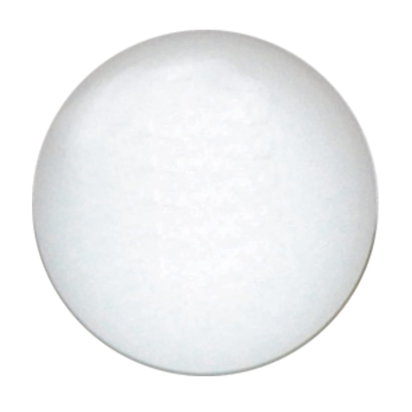 Fat Cat Foosball/Soccer Game Table Soccer Balls: 36 mm Regulation Size Foosballs, Solid White, 4 Pack