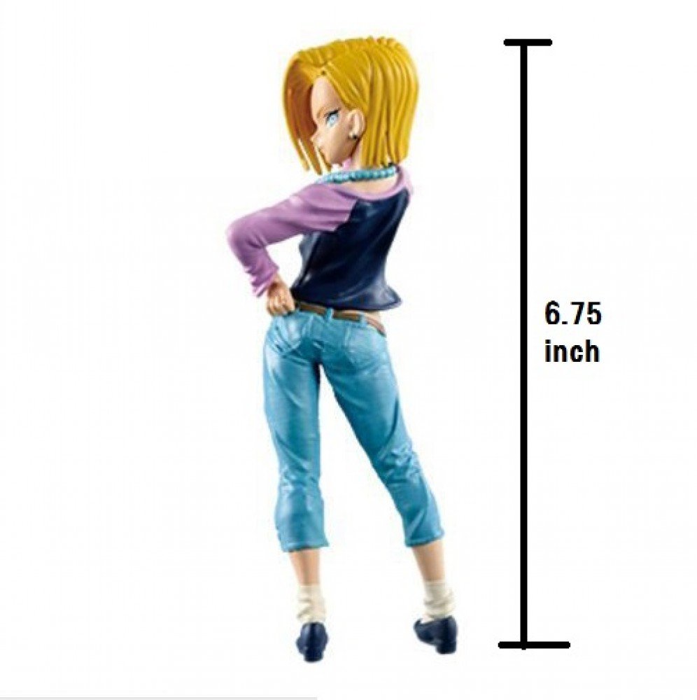 Banpresto Dragon Ball Super 6.7-Inch Android 18 Figure, SCultures Big Budoukai 6, Volume 1