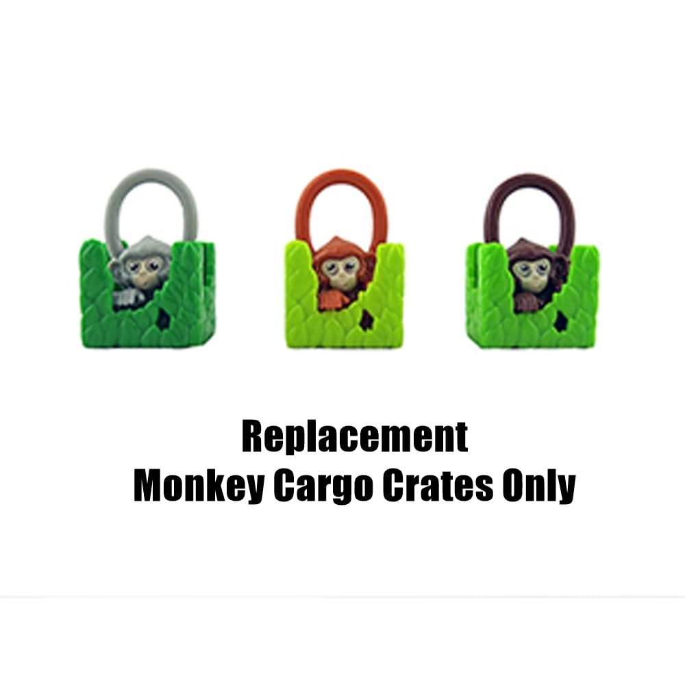 Replacement Parts for Fisher-Price Thomas and Friends Trackmaster Animal Park Monkey Adventure Set GLK81- Replacement Monkey Cargo Crates