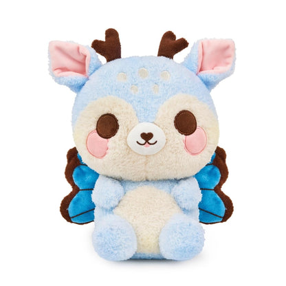 Plush Deer- Dottie the Dainty Deer-Fly by PlushGoals | Blue Fawn with Butterfly Wings | Spring, Easter, Fairycore Gift for Kids, Women & Toy