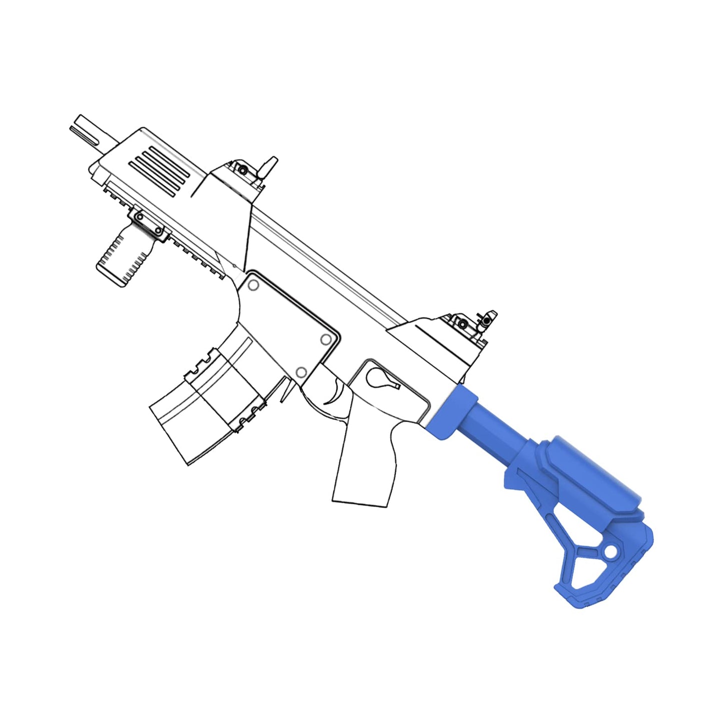 FXT WORKS Accessories Compatible with SRB400, SRB400-SUB, SRB1200, SRB375M Water Bead Blaster Gun