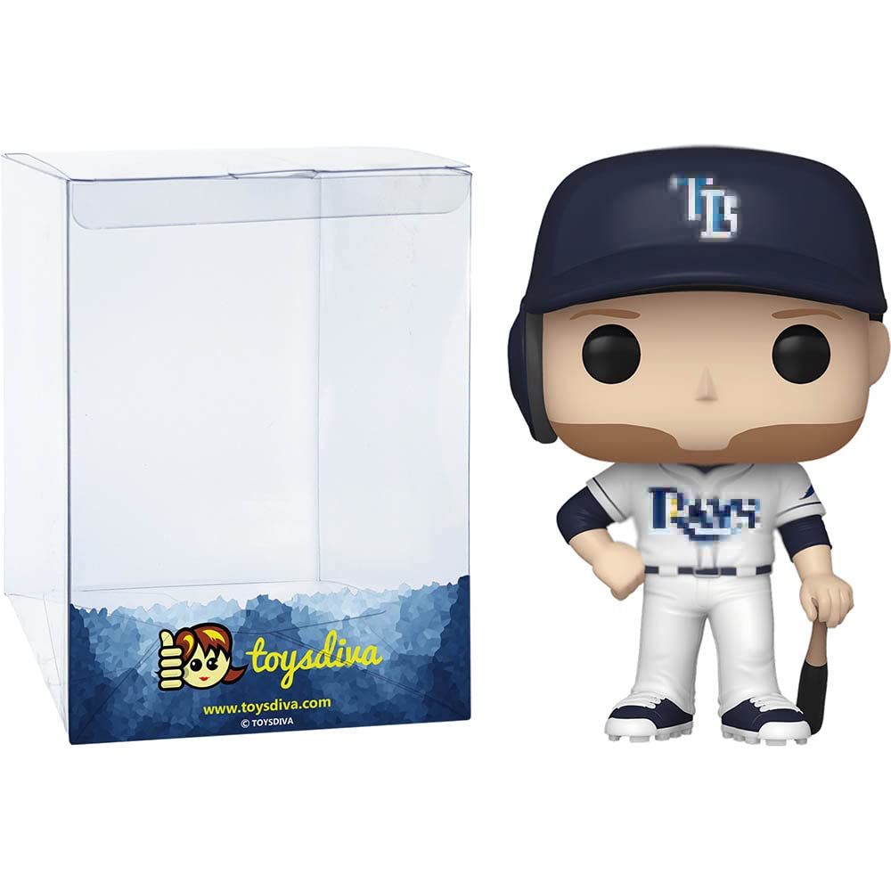 Funko A u s t i n Meadows: P o p ! Vinyl Figurine Bundle with 1 Compatible 'ToysDiva' Graphic Protector (042-46823 - B)