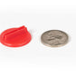 Plastic Card Stand (Red & Blue) to Hold up Playing Cards or Cardboard Marker Cut-outs: Set of 20 Red & Blue Color Round Board Game Playing Pieces