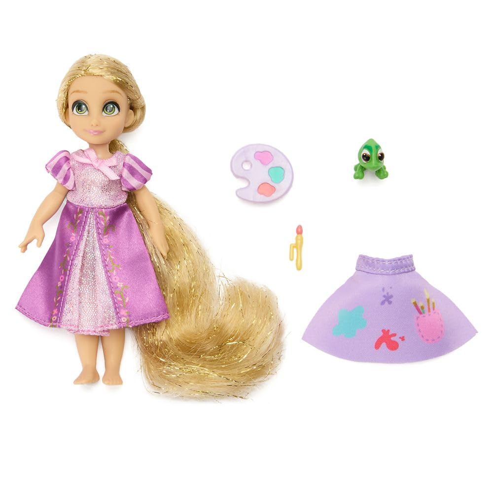 Disney Store Official Once Upon a Story Collection Mini Doll Gift Set - 9 Collectible Disney Princess Dolls: Cinderella, Ariel, Belle, Tiana