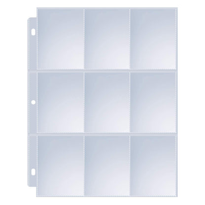 Sooez 9 Pocket Page Protectors, Trading Card Sleeves for Binder, 36 Pack
