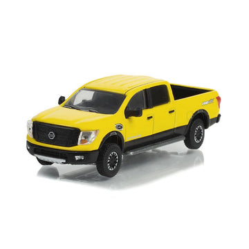 Greenlight 1/64 2018 Titan XD Pro-4X, Solar Flare Yellow, All-Terrain Series 14, 35250-E