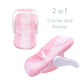 JC Toys Nonis Boutique Baby Doll Carrier - Pink & White Multi-Position Handle, Fits Dolls up to 16 Inches, Realistic Doll Car Seat
