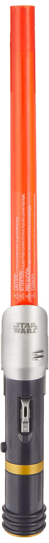 STAR WARS Lightsaber Academy Level 1 Red Lightsaber Toy with Light-Up Extendable Blade