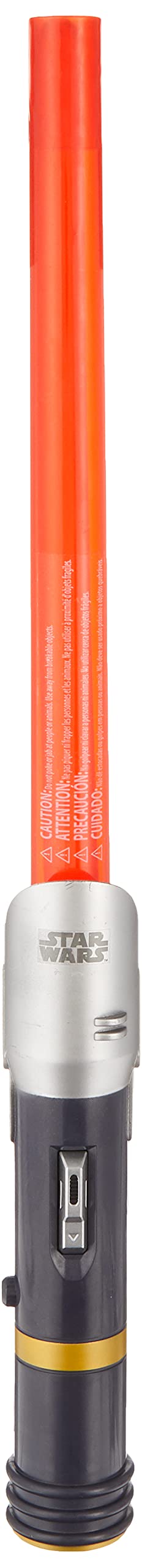 STAR WARS Lightsaber Academy Level 1 Red Lightsaber Toy with Light-Up Extendable Blade