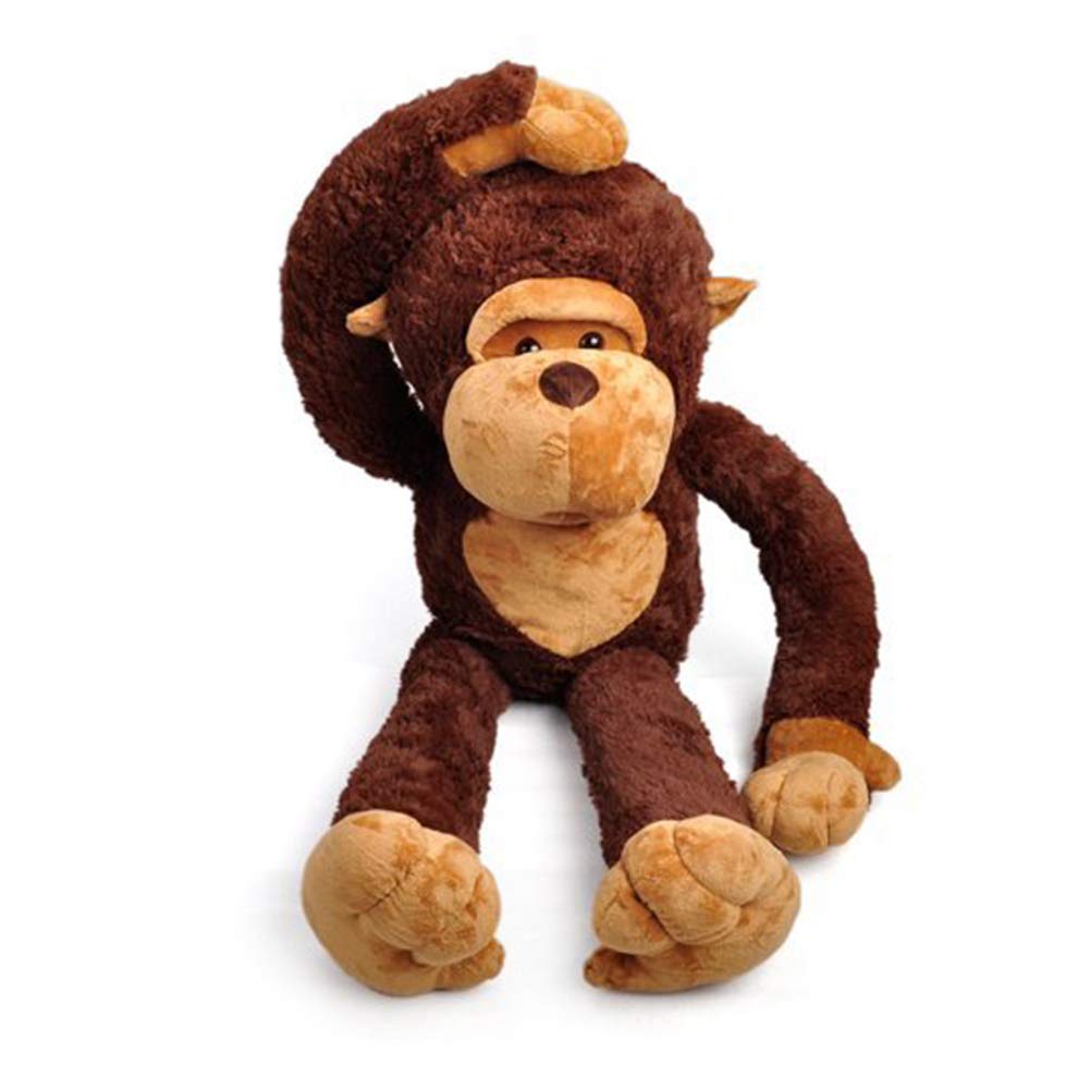 YunNasi Large Stuffed Monkey Giant Monkey Stuffed Animal Big Gorilla Plush Toy for Kids and Girlfriends (31.5 Inches)