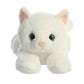 Aurora® Adorable Flopsie™ Precious White Kitty™ Stuffed Animal - Used to Create Imaginative Play Adventures - Perfect for Birthdays, Kids and Adults