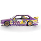 MINI GT M3 Kaido KW V1#95 Purple and Yellow with Graphics (Designed by Jun Imai) Kaido House Special 1/64 Diecast Model Car KHMG194