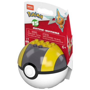 MEGA Pokemon Rotom Building Set with 17 Bricks and Special Pieces, Toy Gift Set for Ages 6 and up