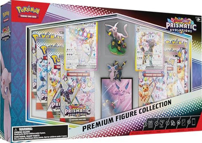 Pokémon TCG: Scarlet & Violet-Prismatic Evolutions Premium Figure Collection