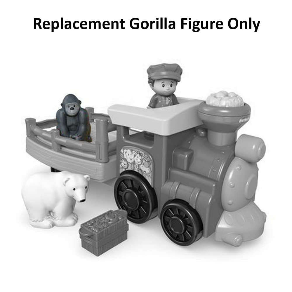 Fisher-Price Replacement Part Little People Choo-Choo Zoo Train Playset CMP36 - Replacement Gorilla Figure