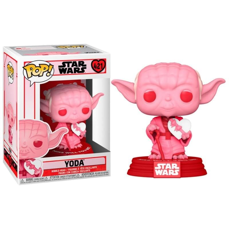 Funko Pop! Star Wars: Valentines - Yoda with Heart