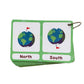 Zwttey 100 Groups English Antonyms Flashcards Building Vocabulary Pocket Cards Educational Learning Toys Pre-Kindergarten Classroom Supplies