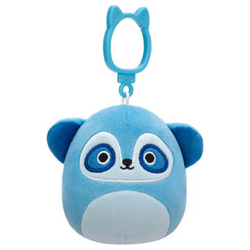 Squishmallows 3.5" Clip-On Rolf The Lemur
