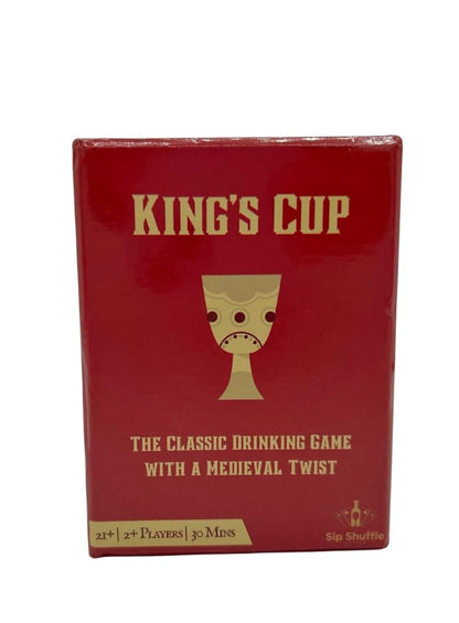 Sip Shuffle Games King's Cup: The Classic Party Game with a Medieval Twist