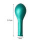 ZHIYE Party Balloons Assorted 8 Inch 100 pieces Bright Metallic Balloons Suitable for Birthday Parties, Weddings, Anniversaries, Celebrations