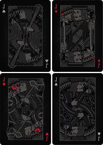 Bicycle Double Black Playing Cards Deck by Gamblers Warehouse