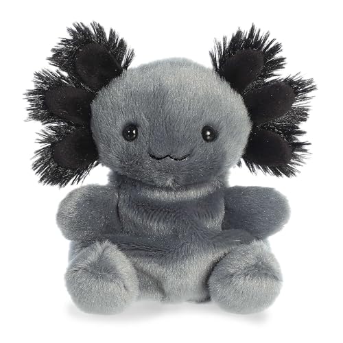 Aurora Palm Pals 5" Onyx Axolotl Adorable Plush