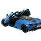 KiNSMART McLaren 720s 5 Inch 1:36 Scale Die Cast Metal Model Toy Super Sports Car (Blue)