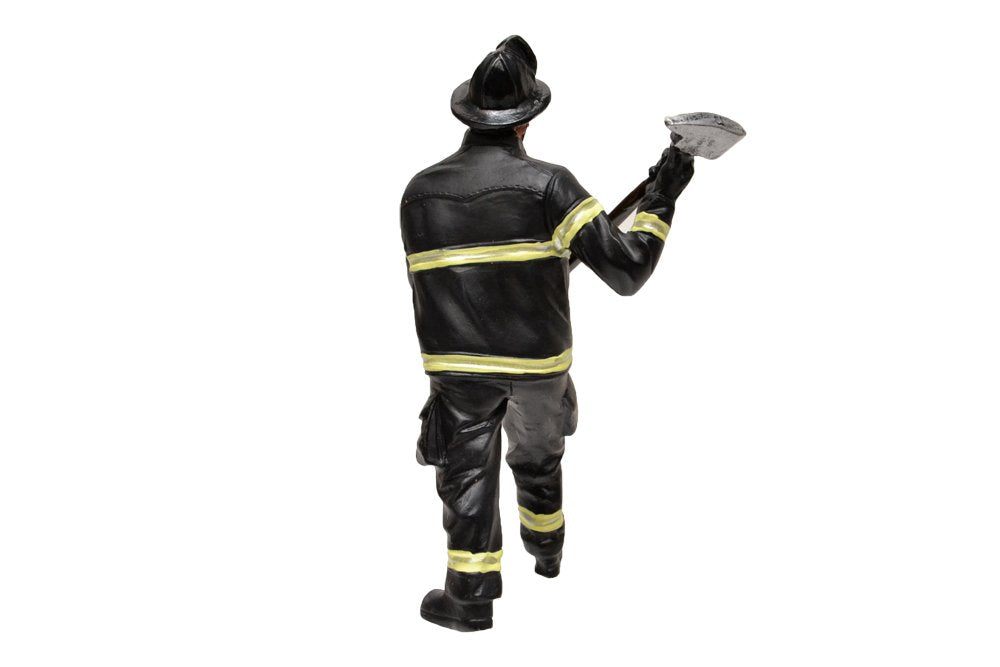 American Diorama Firefighter with Axe Figurine/Figure for 1:18 Models