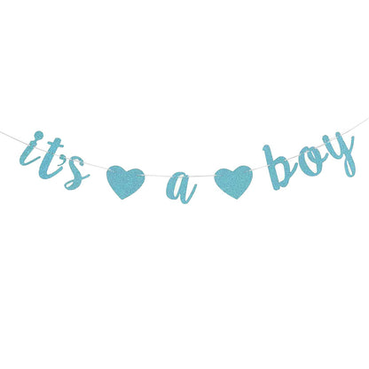 It's A Boy Banner Boy Baby Shower Decorations Its A Boy Sign Baby Boy Banner for Baby Boy Shower Decor Baby Boy Baby Shower Decorations Baby Boy