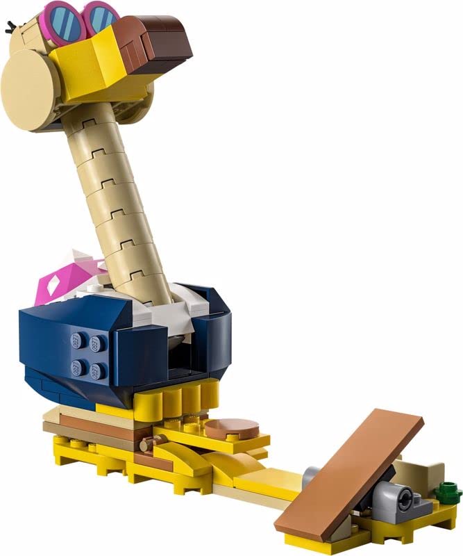 LEGO 71414 Super Mario Conkdor's Noggin Bopper Expansion Set, Buildable Toy to Combine with Mario, Luigi or Peach Starter Course, Gifts for Kids 6