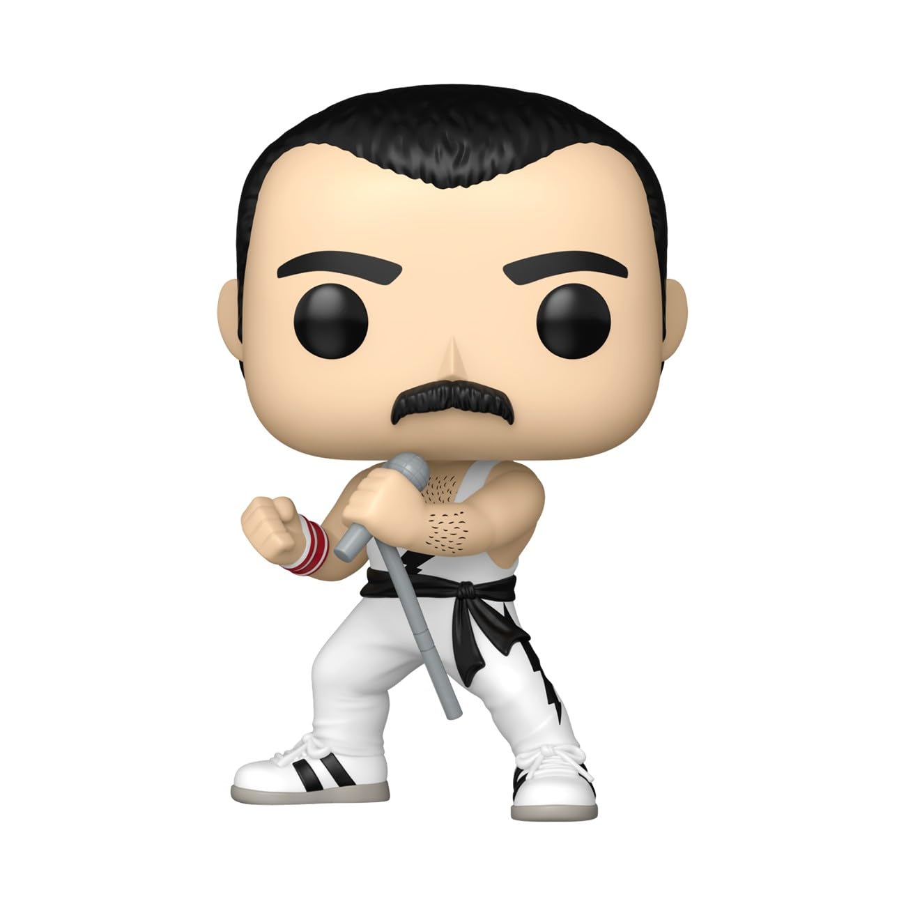 Funko Pop! Rocks: Queen - Freddie Mercury - (White Singlet) - Collectable Vinyl Figure - Gift Idea - Official Merchandise - Toys for Kids & Adults