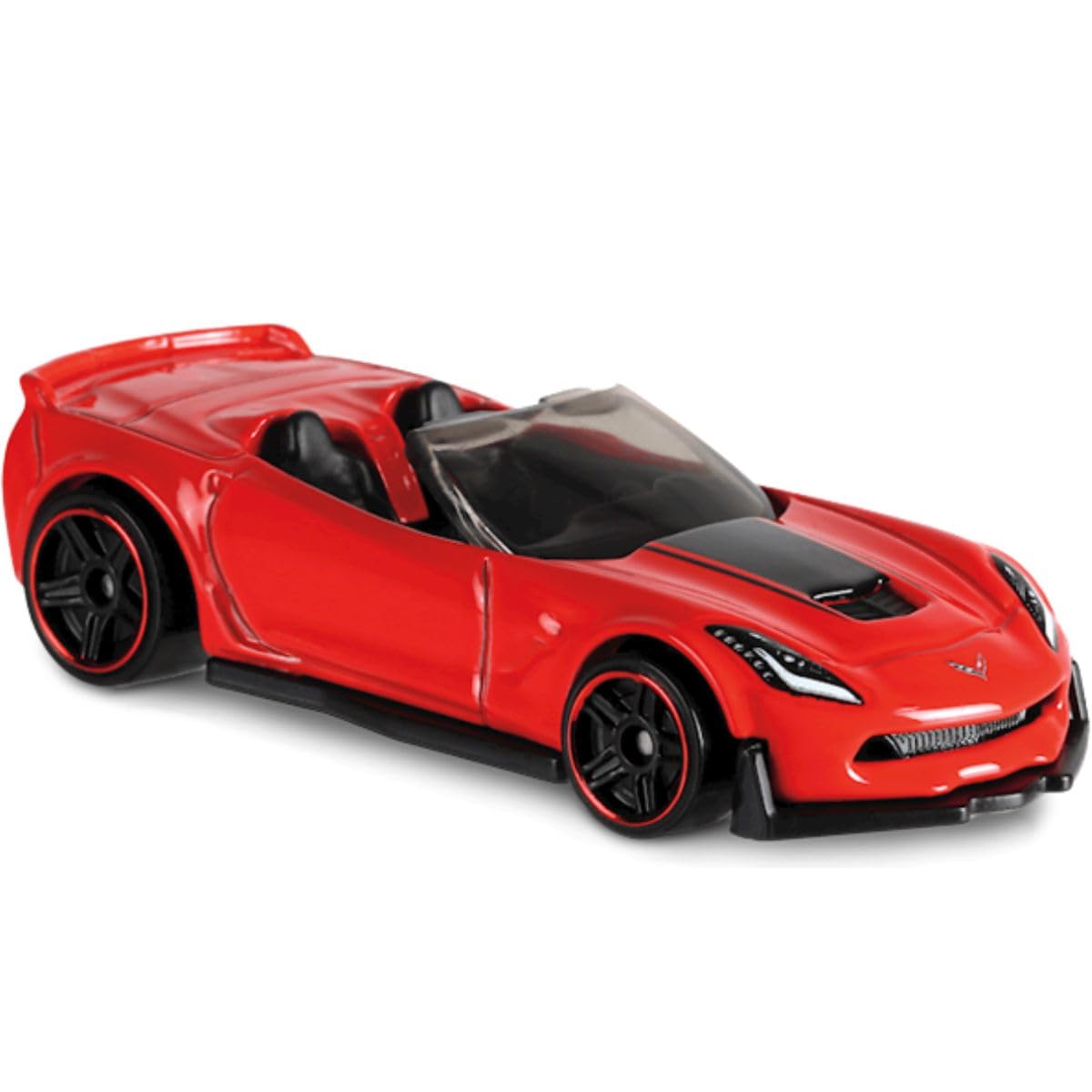 Hot Wheels Corvette C7 Z06 Convertible, HW Roadsters 4/10 Red