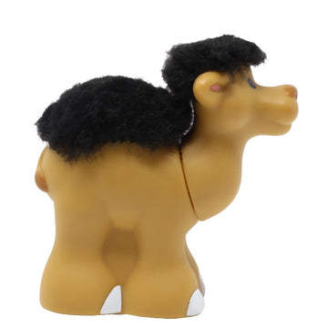 Fisher-Price Replacement Part for Collectible Little People Touch & Feel Noah's Ark Playset K0726 - Replacement Camel Figure with Brown Soft Fur