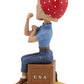 Royal Bobbles Rosie the Riveter Cultural Icon Collectible Bobblehead Statue