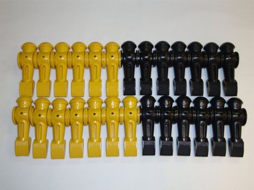 Tornado Counter Balanced Foosball Men - Set of 26