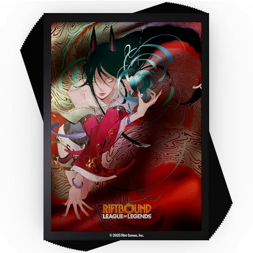Riftbound TCG: League of Legends Ahri Art Standard Size Card Sleeves (100ct)