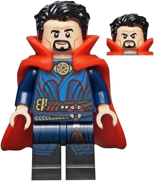 LEGO Superheroes: Doctor Strange Minifigure with Shield of the Seraphim Plus Red Spongy Cape