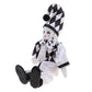 Fancyes 25cm Funny Ceramic Standing Clown Man Doll for Christmas, Valentine