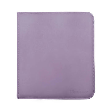 Ultra Pro Vivid 12 Pocket Card Binder with Zipper - Purple