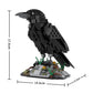 EnuoChbuild Raven Bird Building Bricks Modular Animals Black Bird Crow Art Set for Adults, Creative Animal MOC Construction Decor & Collectible